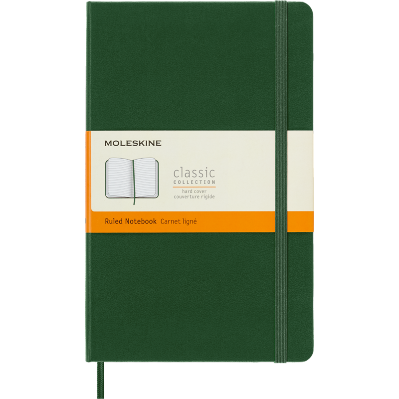 Moleskine Classic Hard Cover Notebook - Ruled Large Journal