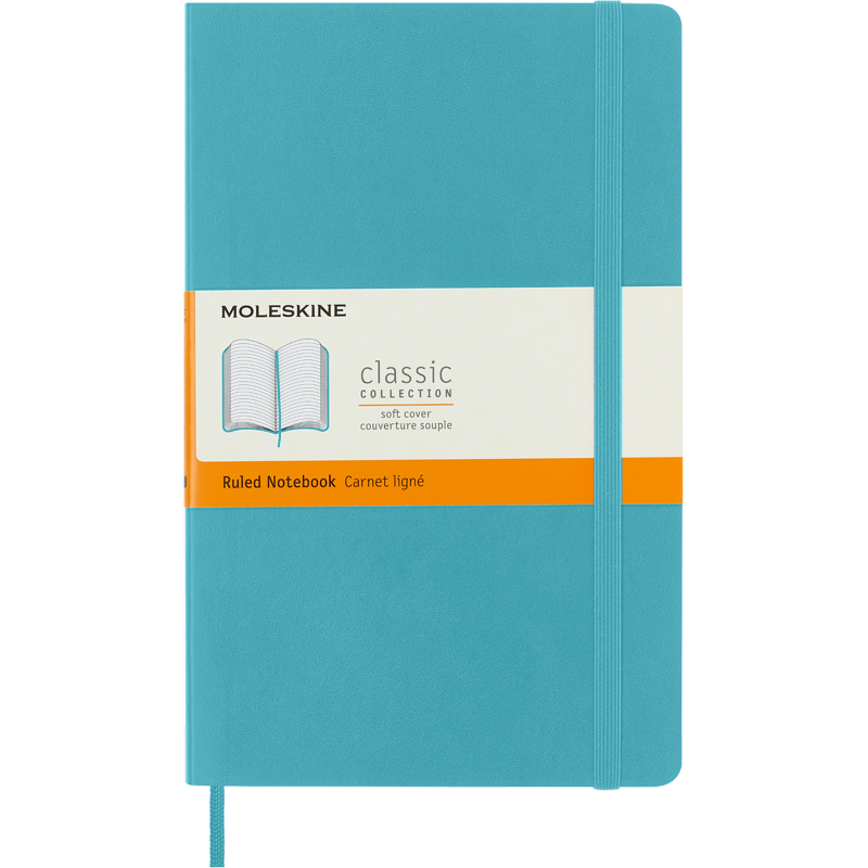 Moleskine Classic Notebook - Large Ruled Soft Cover Journal in Multiple Colors
