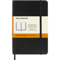 Moleskine Classic Pocket Notebook - Soft Cover, Ruled, Black, 3.5 x 5.5 Inches