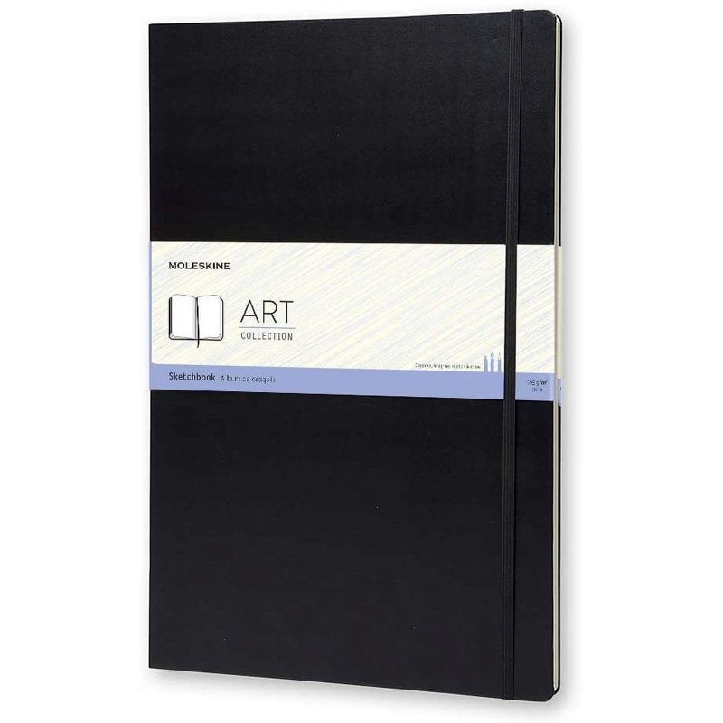 Large A3 Sketch Notebook - Hardbound Moleskine Folio for Drawing & Journaling