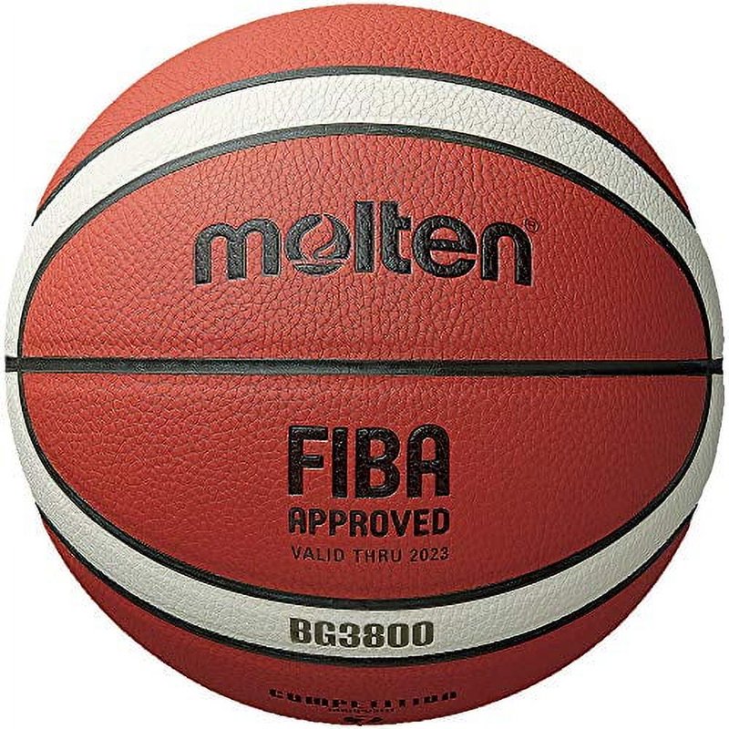 Indoor/Outdoor Basketball Size 7 FIBA Approved 2-Tone Design