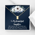 Mother Necklace Gifts for Women - Dainty Square Pendant for Mother & Daughter