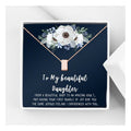 Mother & Daughter Cube Necklace Gift for Women - Rose Gold, Silver & Gold