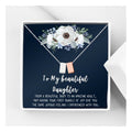 Mom Gifts Cube Necklace for Mother & Daughter - Silver & Rose Gold Pendant