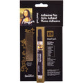 Gold Leaf Art & Craft Pen Kit - Fine Detail Adhesive Pen with Metal Leaf Sheets