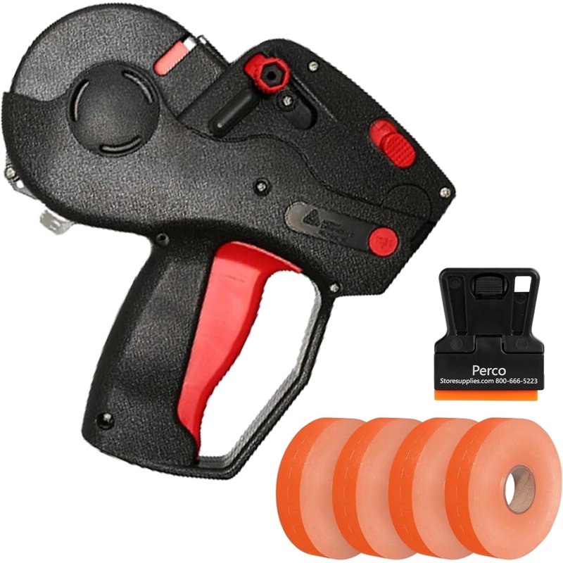 Price Gun Starter Kit with Fluorescent Red Labels - Monarch 1131 Compatible