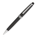 Luxury Ballpoint Pen with Platinum Finish and Resin Barrel - Classic Design
