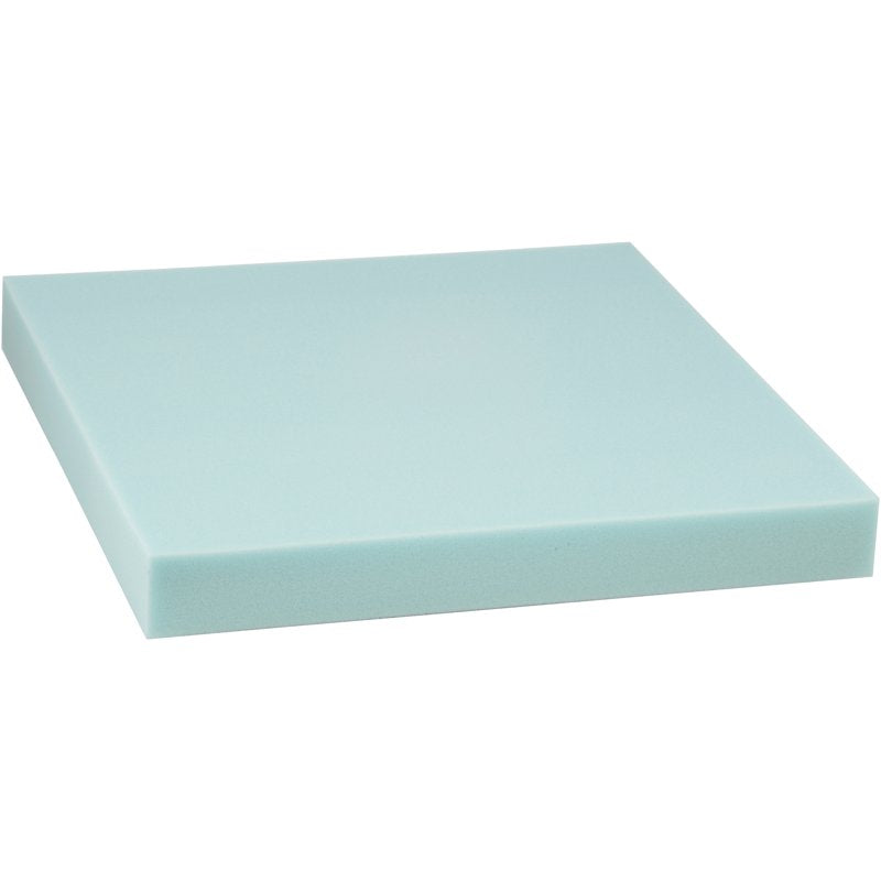 High Density Craft Foam Cushion 18x18x2 Inches for DIY Projects, Supports Chair and Bench Seats