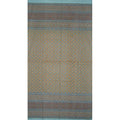 Moroccan Foulard Print Cotton Curtain Panel - Powder Blue, 46x82 Inches