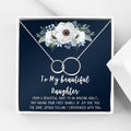 Mother Daughter Necklace Set with Gift Box - Infinity Pendant Jewelry for Women