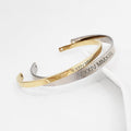 Personalized Matching His and Hers Bracelets Set - Engraved Stainless Steel Cuffs for Couples