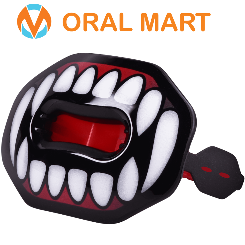 Youth Football Mouth Guard with Detachable Strap - Breathable, Durable & Fits Braces
