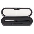 Fountain Pen with Black Gloss Brass Barrel and Medium Nib