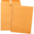 Brown Kraft Clasp Envelopes 9x12 Inches - Pack of 18 Document Mailers