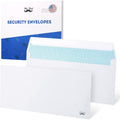 Self Seal Security Envelopes #10 - 50 Pack Business Mailing Mailers