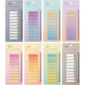 Multicolor Self-Adhesive Index Tabs - Repositionable 1600 Pack for Office & School