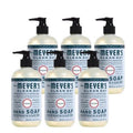 Liquid Hand Soap with Essential Oils - Snow Drop Scent, 12.5 OZ, Pack of 6