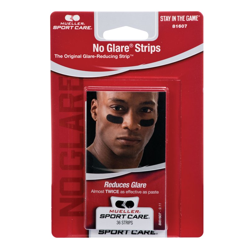 Glare-Reducing Strips - Black, 24 Count, Pressure Sensitive, Easy to Use