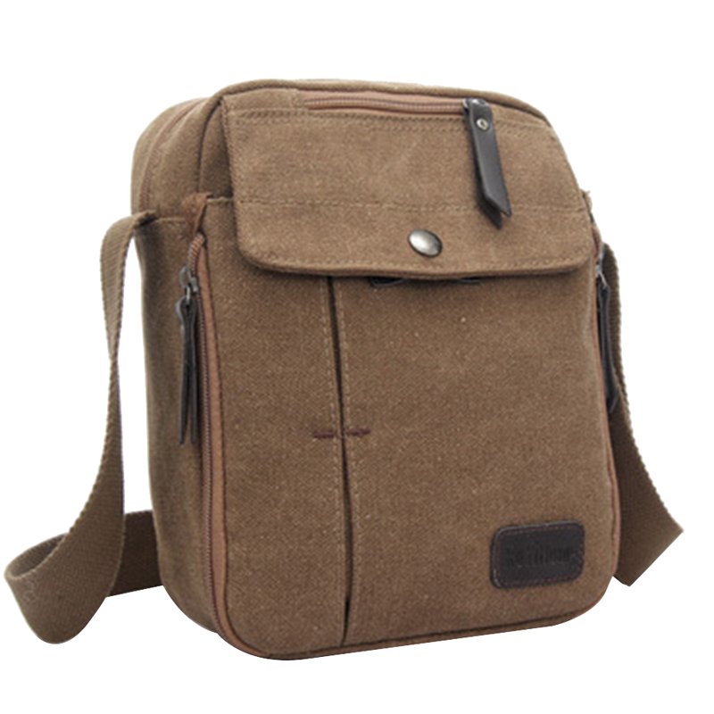 Multifunctional Canvas Traveling Bag - Heavy Duty, Multiple Pockets