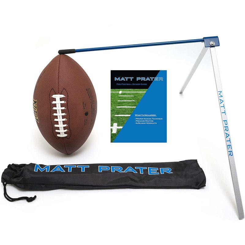 Pro Football Kicking Tee with Training Accessory for All Ages