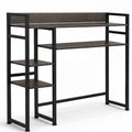 Adjustable Wooden Desktop Organizer Shelf for Office & Kitchen Storage