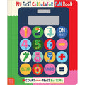 My First Calculator Fun Book with Included Calculator - Educational Board Book for Kids