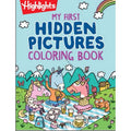 My First Hidden Pictures Coloring Book for Kids - Educational Art Activity