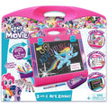 My Little Pony 3-in-1 Art Easel for Kids - Chalk & White Board, Storage Drawer