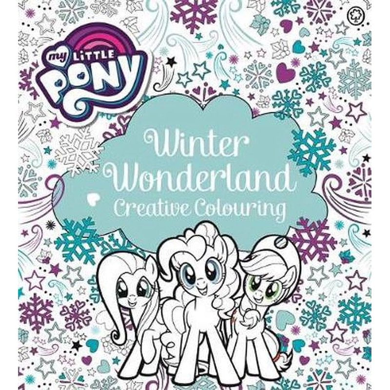 My Little Pony Winter Wonderland Coloring Book - Kids Holiday Gift