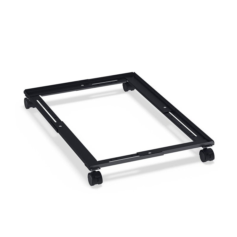 Adjustable File Caddy for Letter and Legal Files - Black