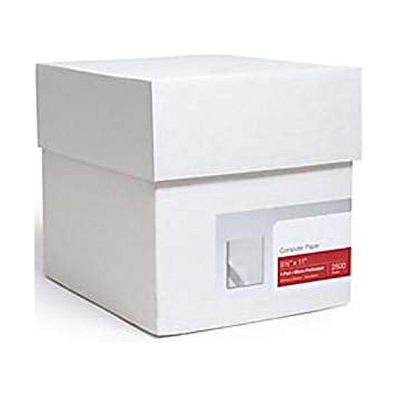 Continuous Office Printer Paper 9.5 x 11 Inches 20 Lb 2500 Sheets