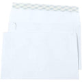 White Wove Invitation Envelopes 5.75 x 8.75 Inches - EasyClose Flap, 100 Pack