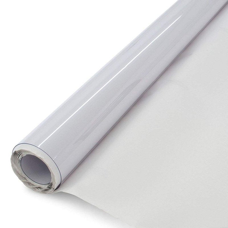 Clear Vinyl Roll for Crafting & Outdoor Use - 54 Inch Wide, Multiple Sizes
