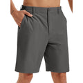 Men's 9-Inch Lightweight Golf Shorts with Stretch and Quick Dry - Breathable Workwear