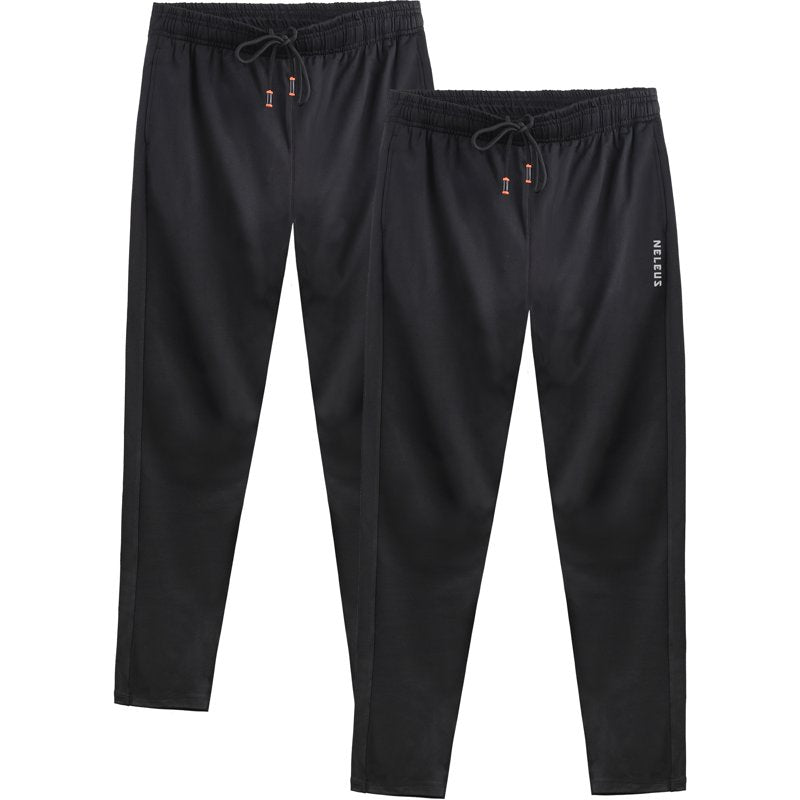 Men's Athletic Sweatpants with Pockets - Relaxed Fit, Quick-Drying, 4-Way Stretch