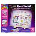 LED Neon Glow Note Board for Kids - Light-Up Dry Erase Board with Markers