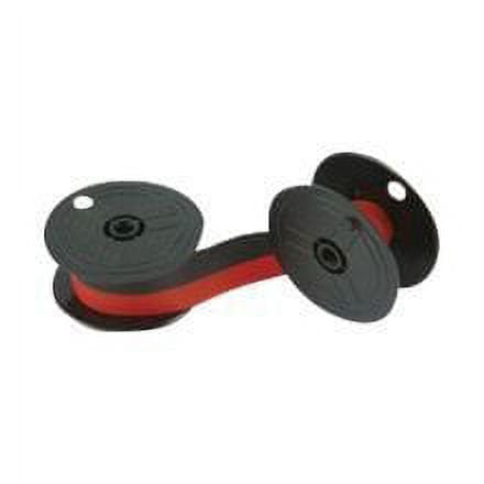 Calculator Ribbon Black and Red 6-Pack Compatible with Sharp QS-2760