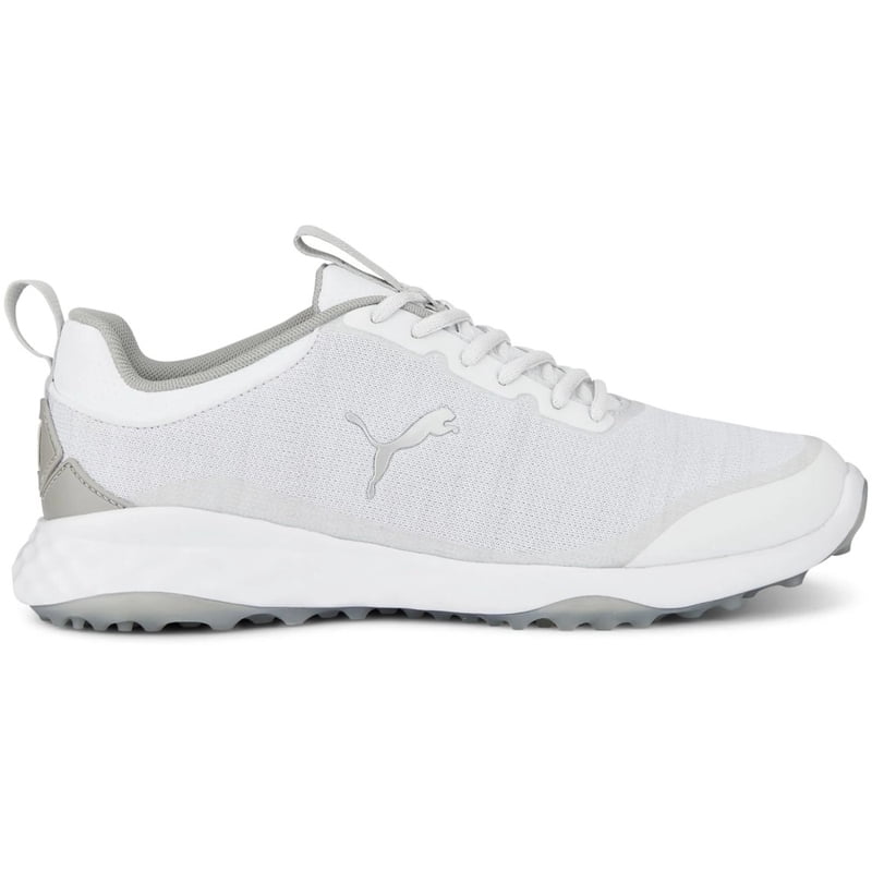 Puma Fusion Pro Golf Shoes Spikeless White/Silver - Size 11.5 M