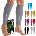 Graduated Compression Calf Sleeves 20-30mmHg for Running, Travel & Recovery