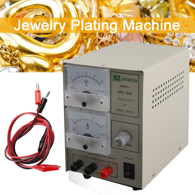 Jewelry Electroplating Machine Gold Silver Plating Tool for Jewelry Making
