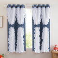 Blackout Double Layer Curtains for Kid's Room - Thermal Insulation & Privacy, Set of 2
