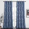 Blackout Window Curtains 2 Panels Room Darkening Thermal Insulated Drapes