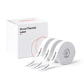 Thermal Label Rolls for D11/D110/D101 Printer - Waterproof, Tear-Resistant, 14x30mm, 3 Rolls