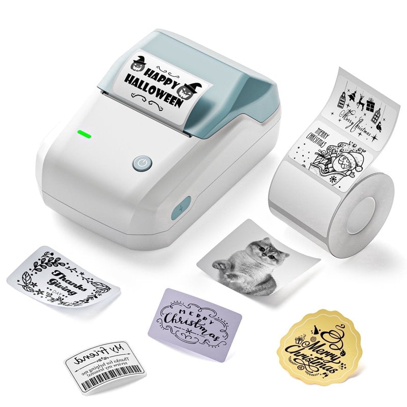 Bluetooth Label Maker 2 Inch Portable Printer for Office & Home Use