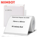 Thermal Label Roll for B3S Printer 2.76x3.15 Inches Waterproof & Tear-Resistant
