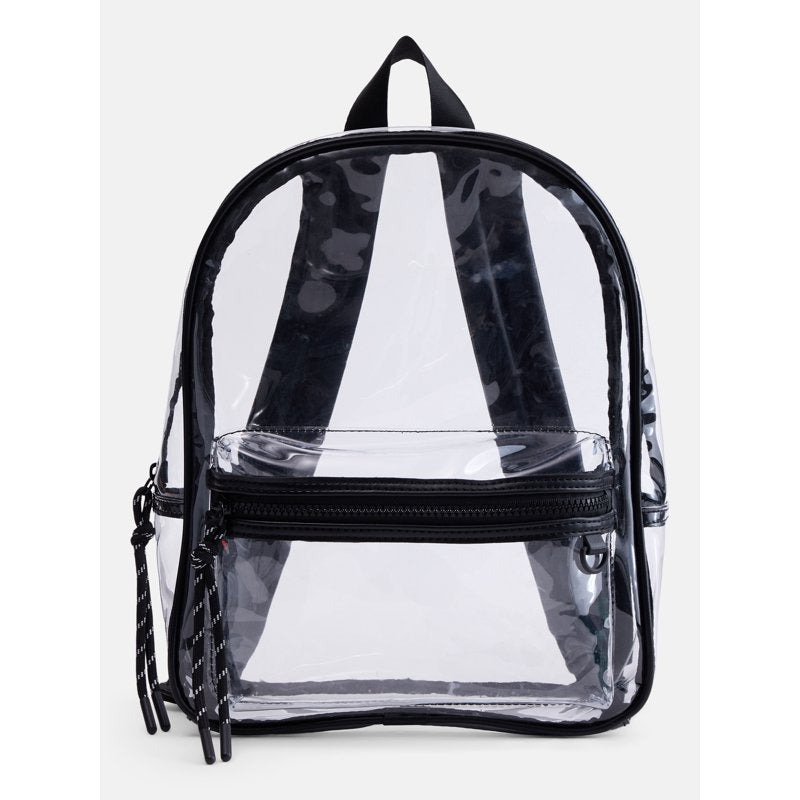 Clear Women's Mini Backpack Hands Free Chest Pack with Adjustable Straps