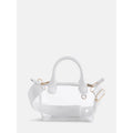 Clear Mini Tote Bag for Women - Stadium-Ready Vinyl Game Day Bag