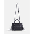 Women's Square Tote Bag with Removable Crossbody Strap, Grey