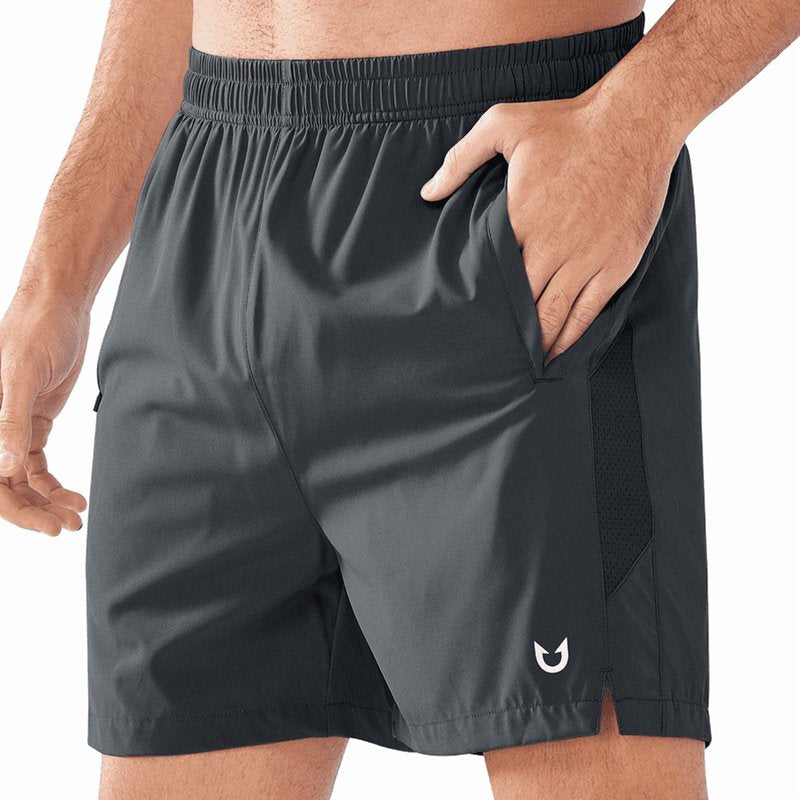 Men's Athletic Shorts 5 Inch Workout Running Gym Basketball Activewear - Lightweight & Breathable