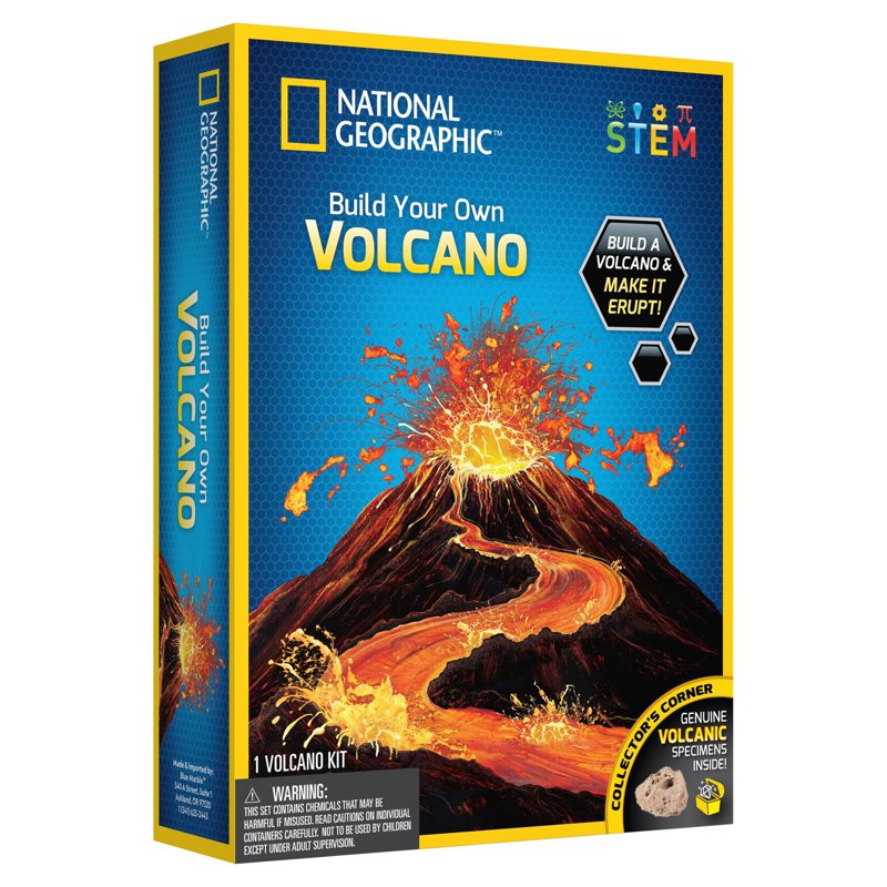Build Your Own Volcano Science Kit for Kids and Teens Ages 8+